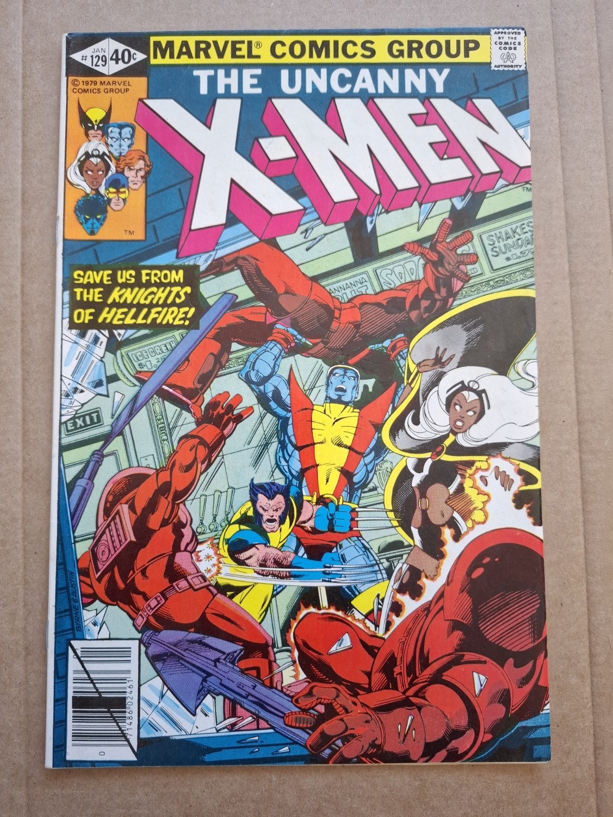 Uncanny X-Men #129 FN- Midgrade John Byrne 1st Print White Queen Kitty Pryde