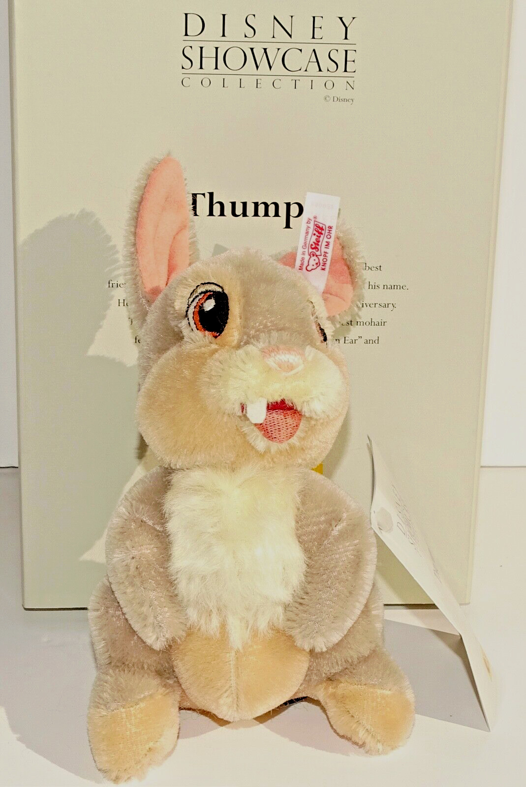 Steiff Disney THUMPER Showcase Vintage 2002 Limited Edition BRAND NEW + BOX ❤️