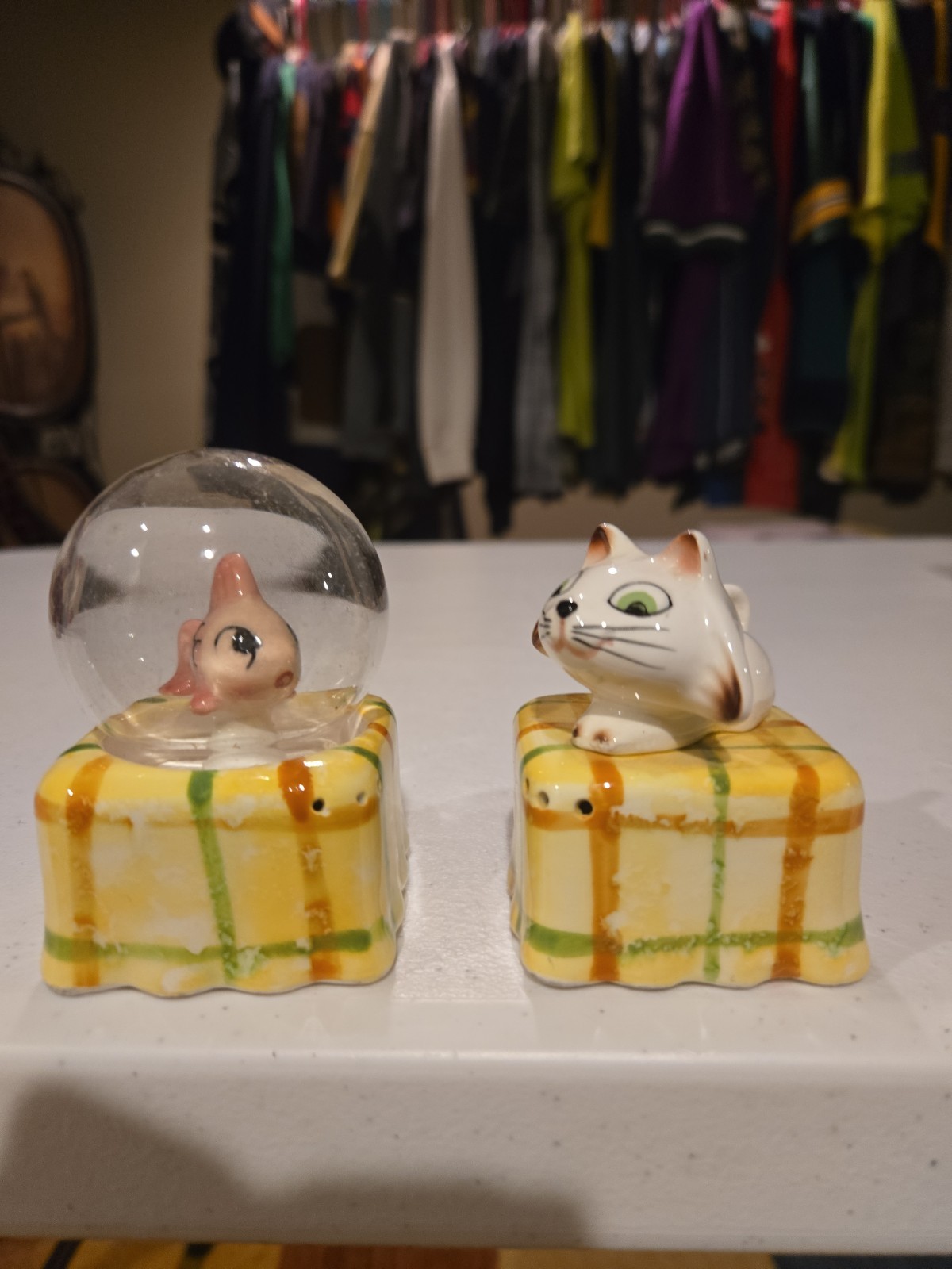 Menschik-Goldman Atomic Cat & Fish Shakers