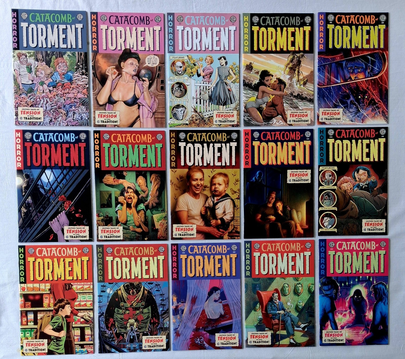 Catacomb of Torment #1-15 Complete Run EC Comics Oni Press 2025 NM+ Horror