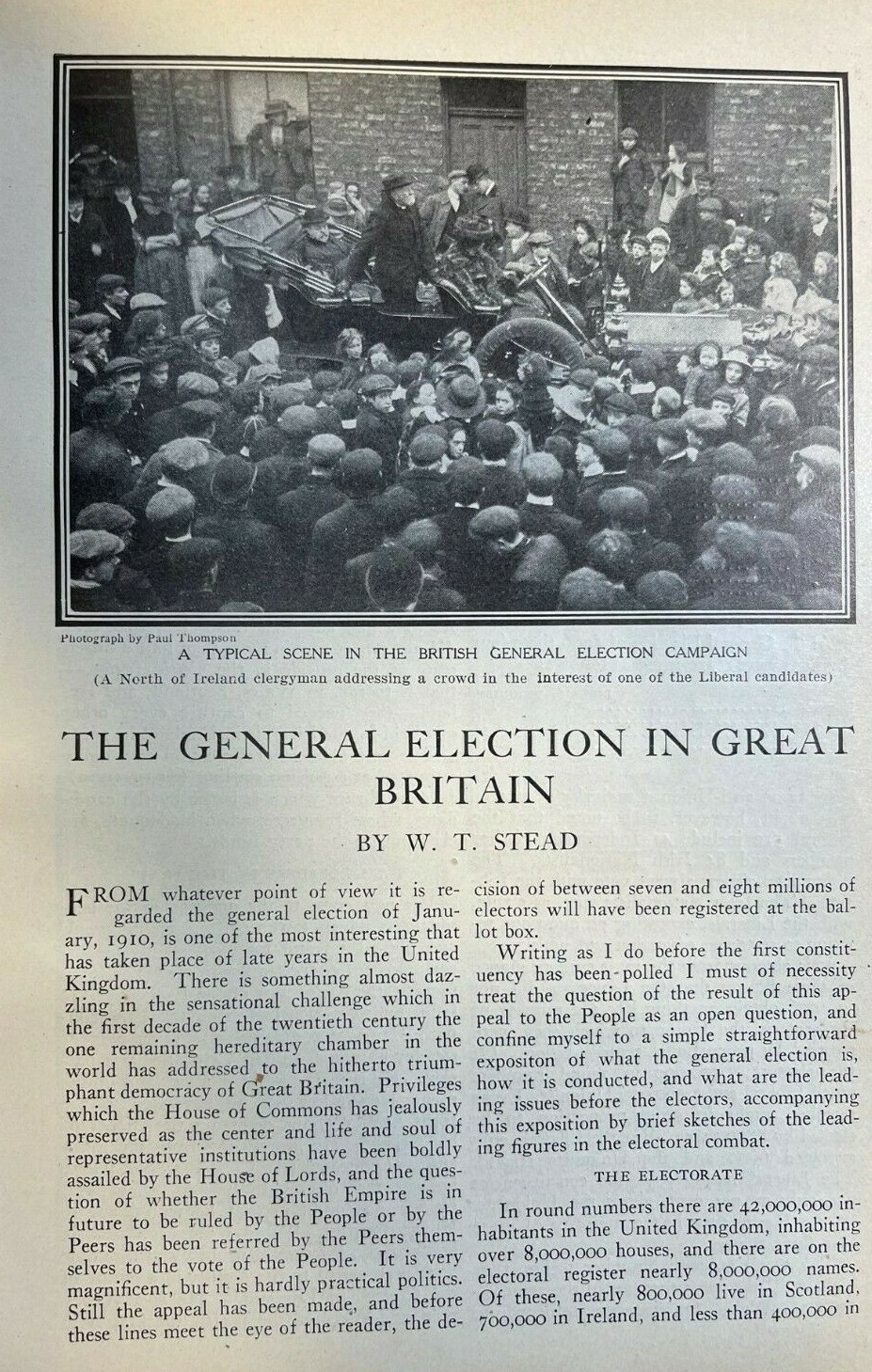 1910 General Election in Great Britain Winston Churchill David Lloyd-George 1910 General Election in Great Britain Winston Churchill David Lloyd-George