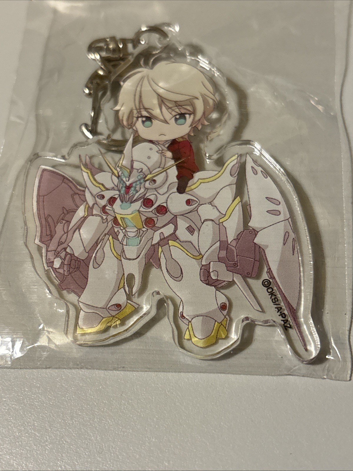 Aldnoah.Zero Anime  Slaine Troyard KG-06S Tharsis acrylic keychain