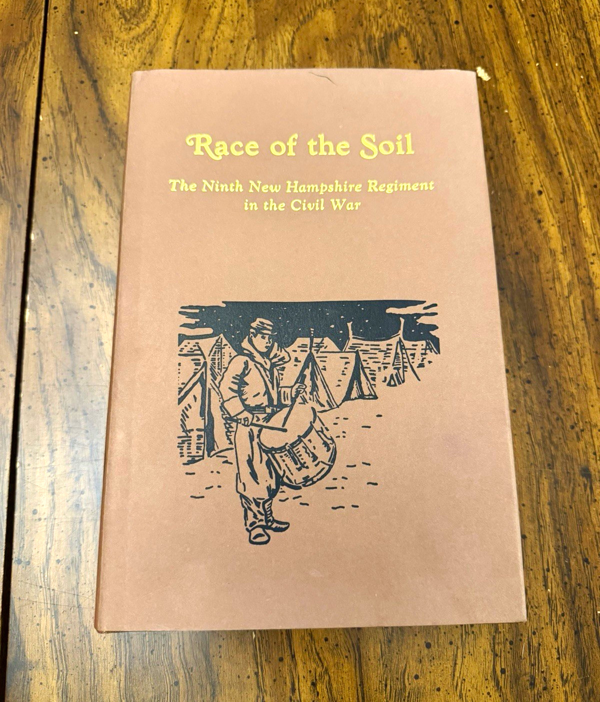 Race of the Soil 9th New Hampshire Regiment Civil War Marvel HC w/ Dust Jacket