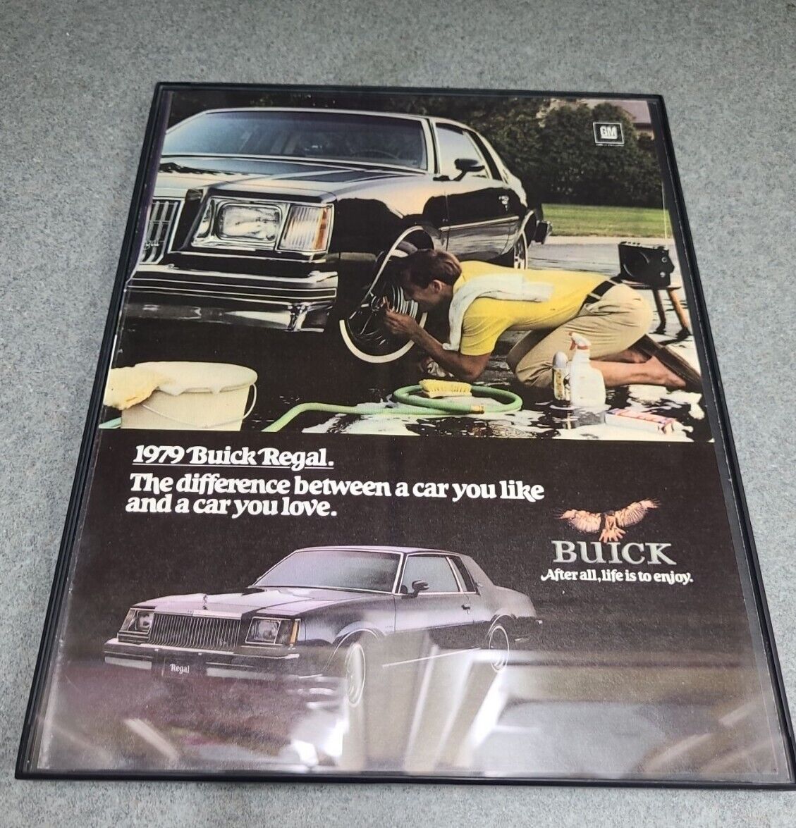 1979 Buick Regal - Difference - Classic Vintage Advertisement Ad Framed 8.5 X 11