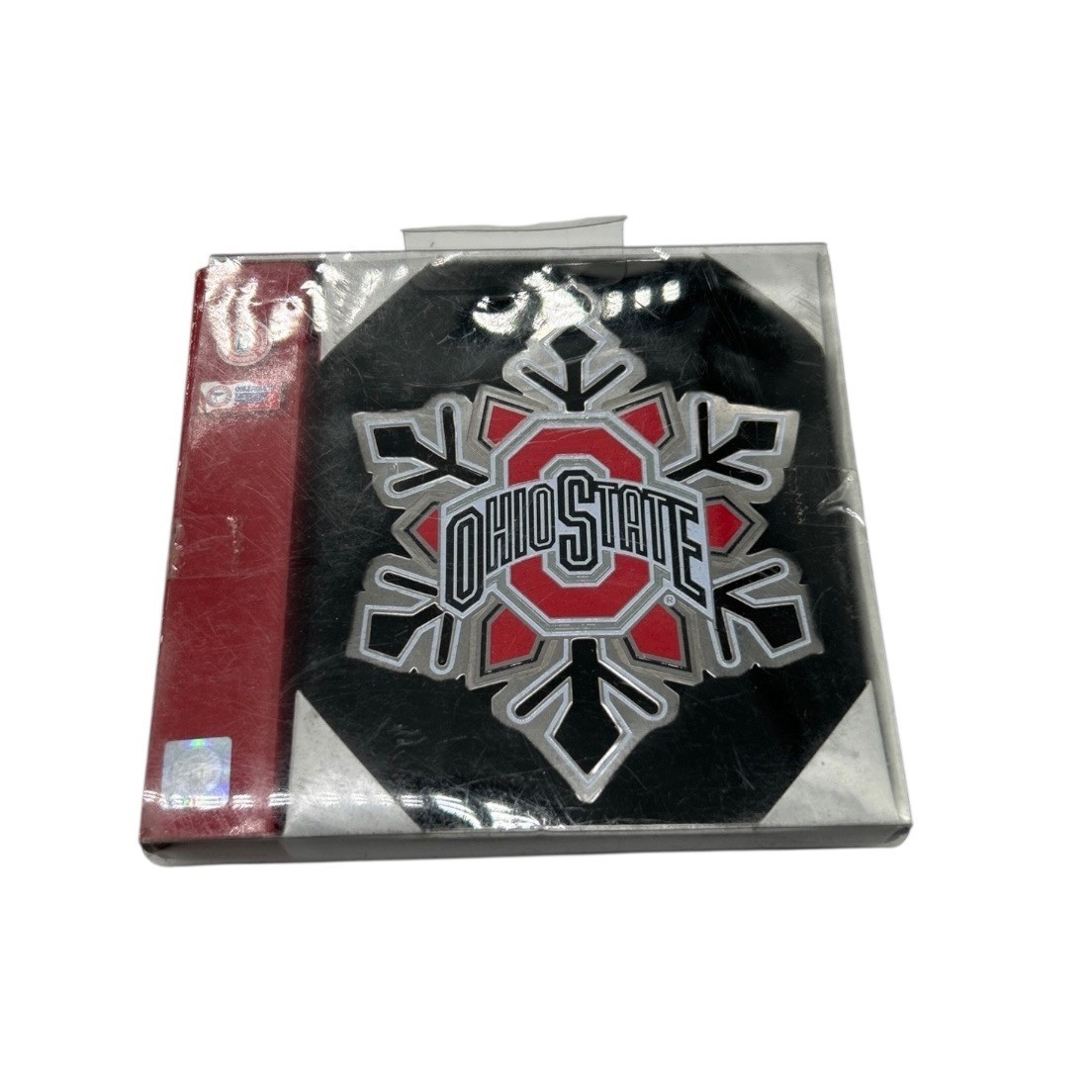 NEW Ohio State Buckeyes Snowflake Ornament Forever Collectibles NCAA Licensed