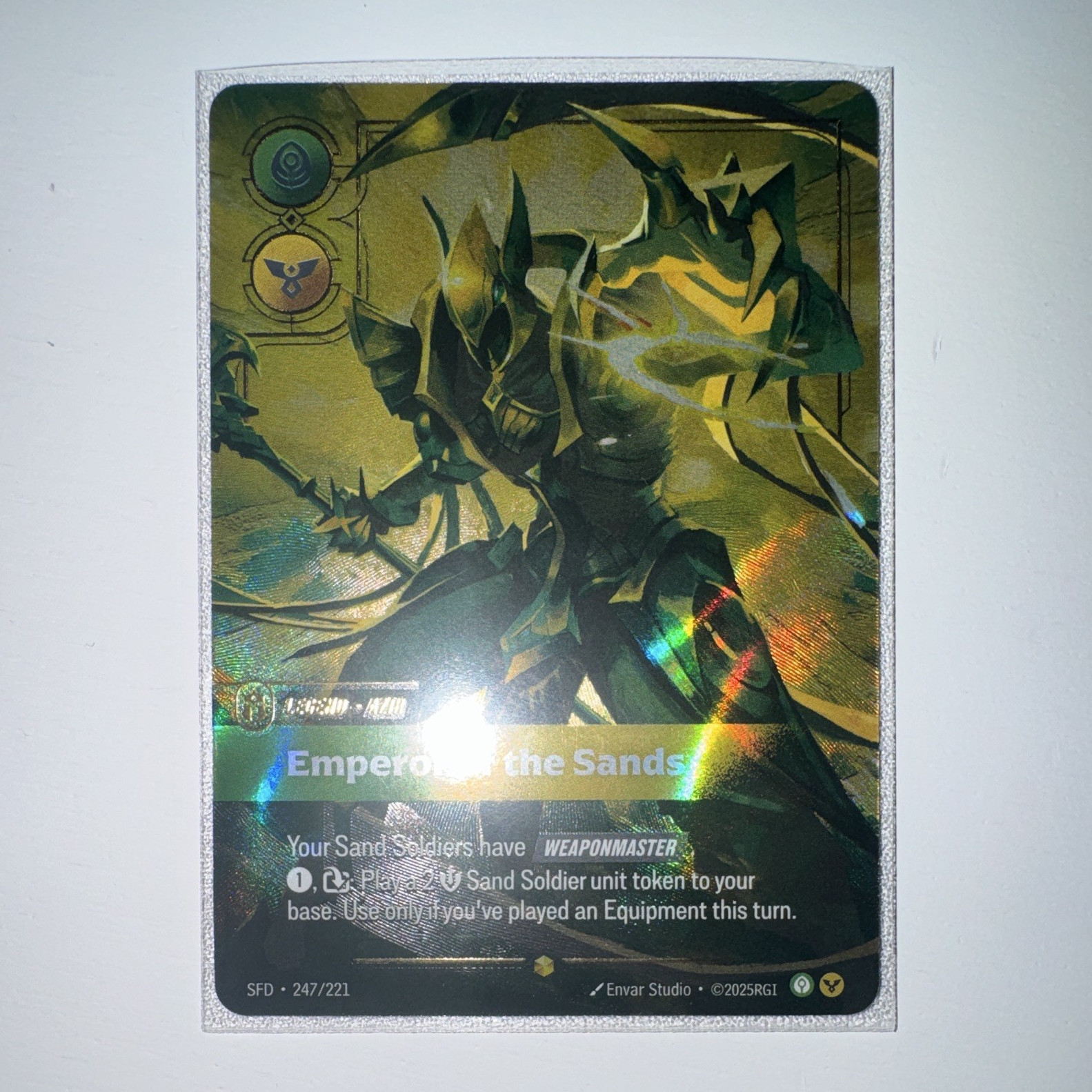 Envar Studio League of Legends SFD Emperor of the Sands 247/221 Holo 2025