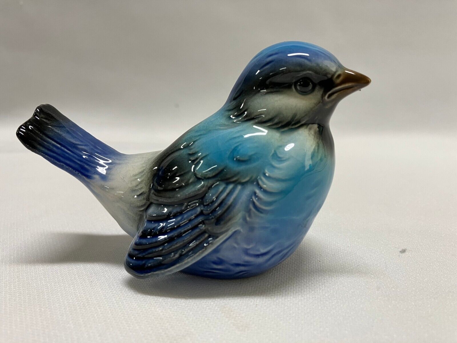 Goebel Blue Bird Figurine Ceramic Germany