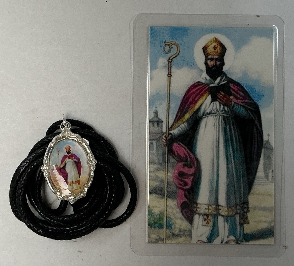 MEDAL OF SAINT CYPRIAN,MEDALLA DE SAN CIPRIANO , MIRACLE FAVOR PROTECTION &HOLY