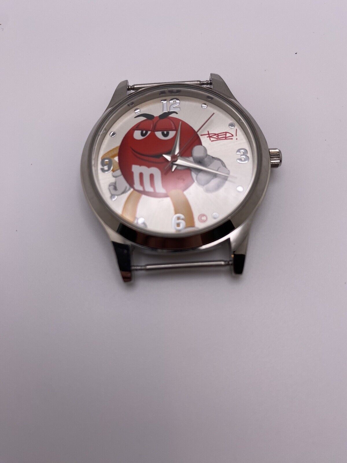 Collectors 2008 Red M&M Analog Watch RARE - no band