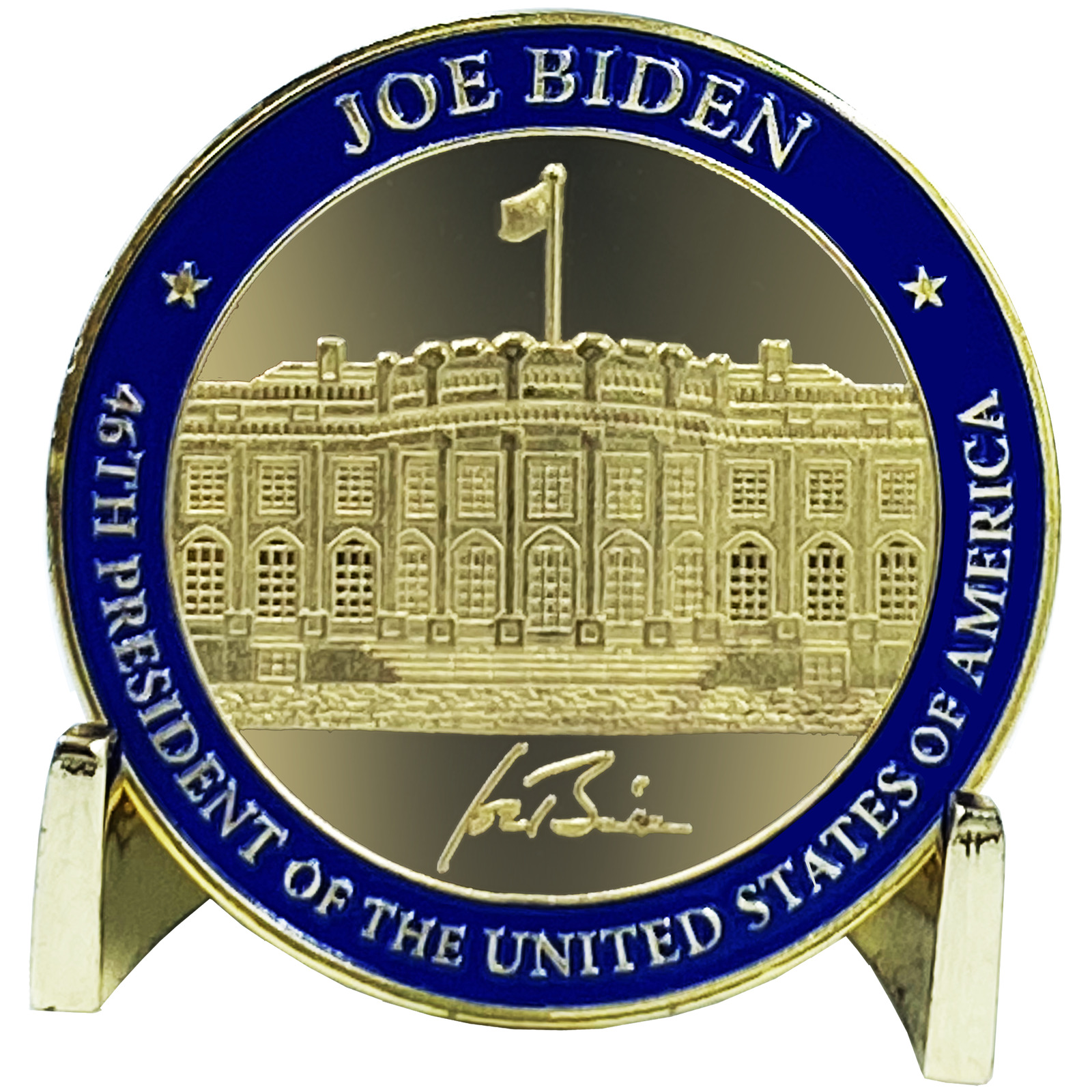 DL12-08 46th President Joe Biden Challenge Coin White House POTUS former Vice Pr