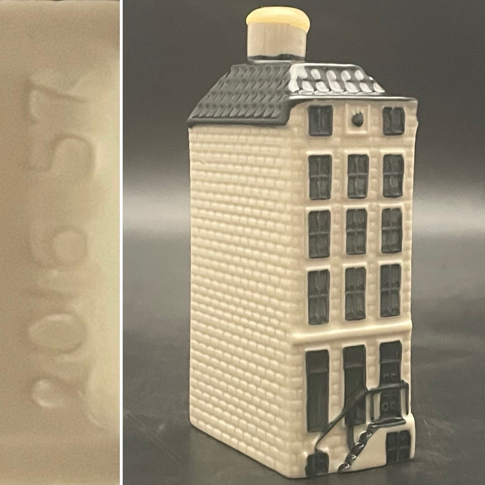 KLM Airlines Blue Delft 2016 Miniature House Bottle 57 De Ster (The Star) KLM Airlines Blue Delft 2016 Miniature House Bottle 57 De Ster (The Star)
