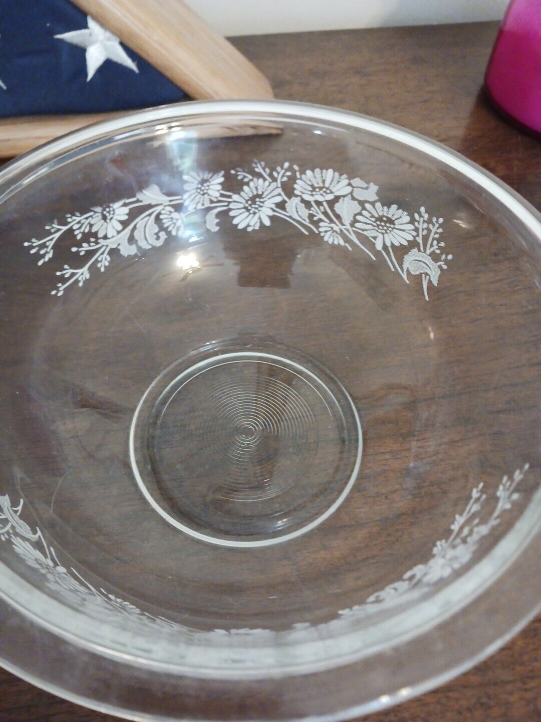 Colonial Mist Clear Mixing Bowls