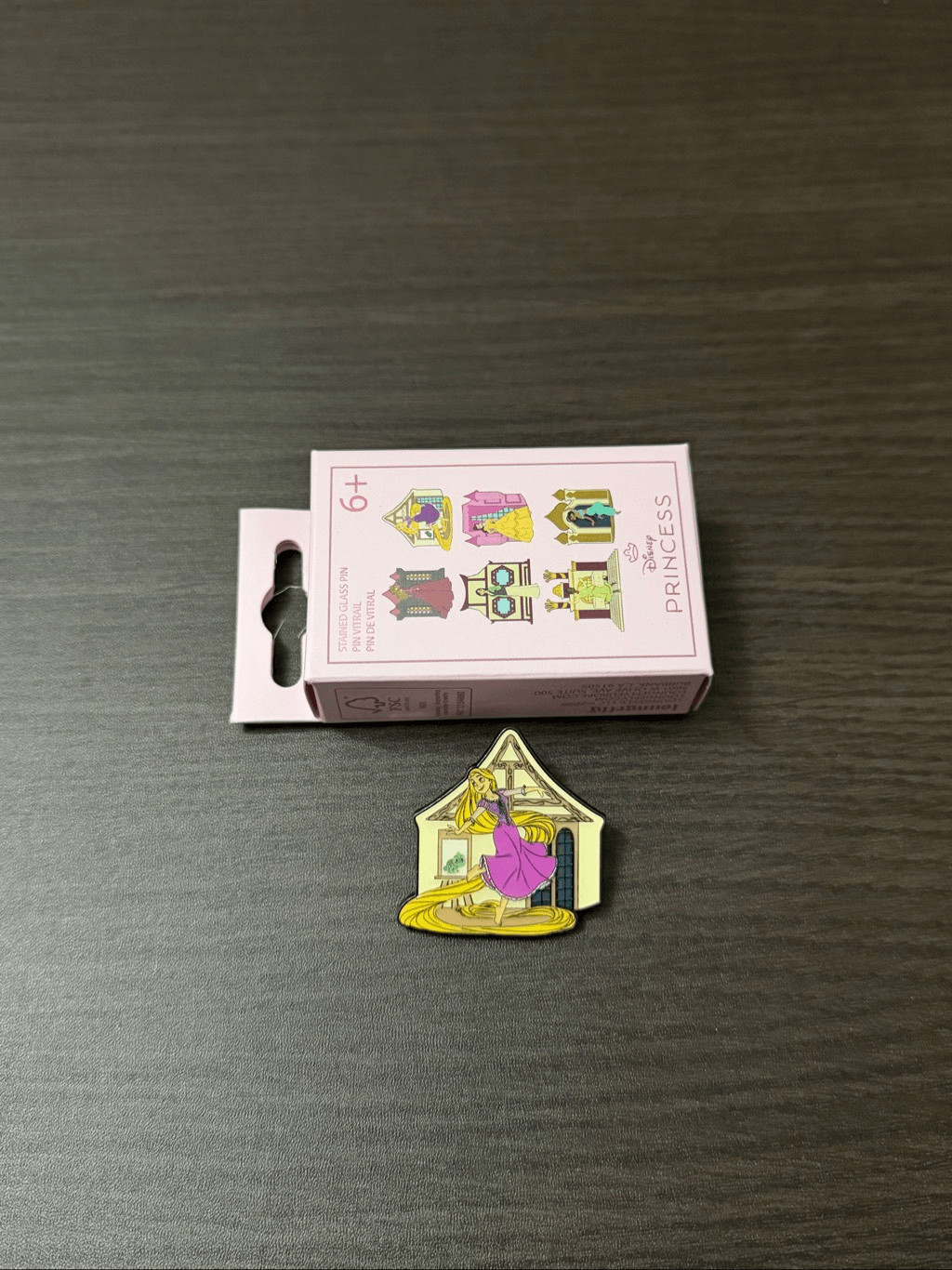 Loungefly Disney Princess Castles Blind Box Enamel Pin - Rapunzel