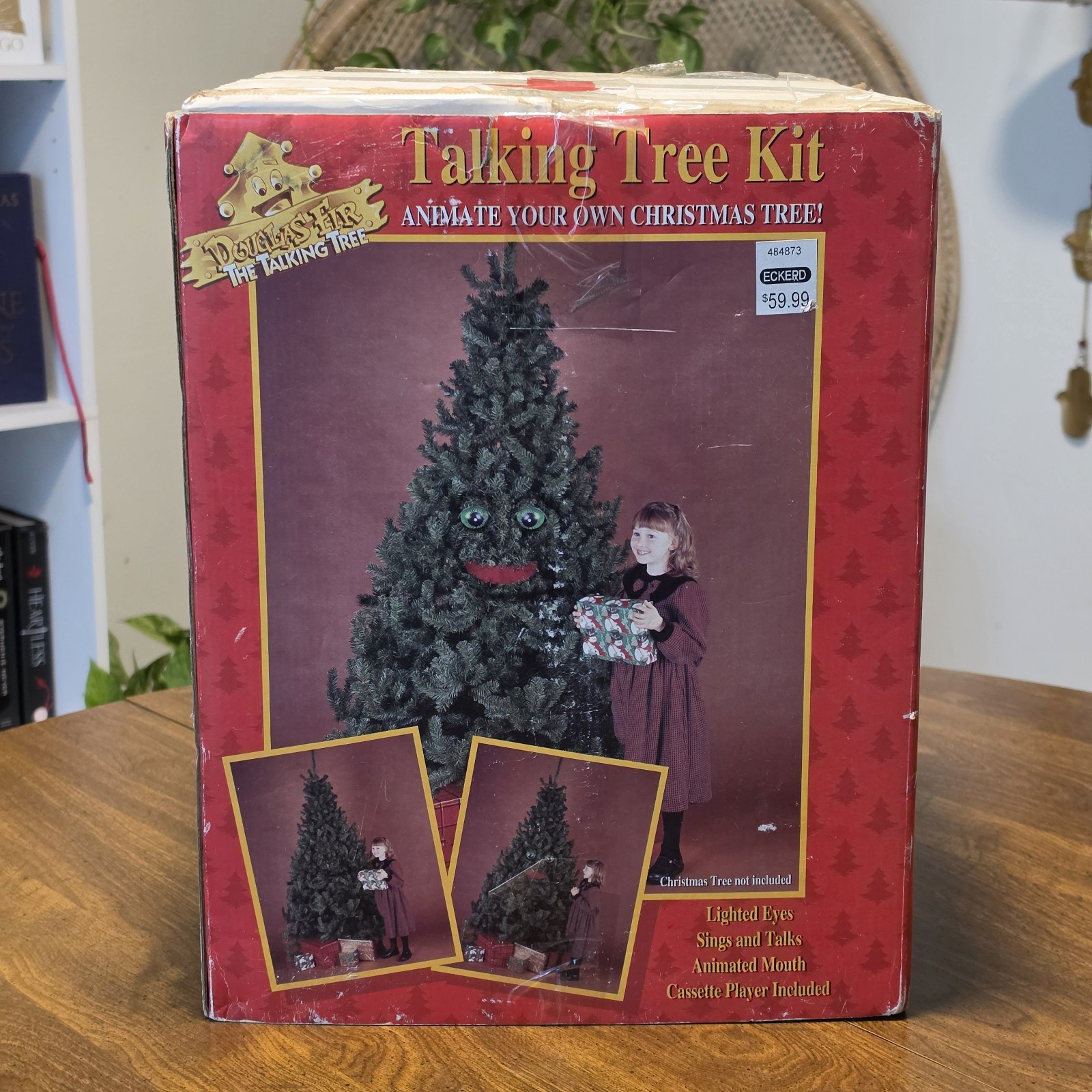 VTG Douglas Fir The Talking Tree Kit Flaw Read Description 