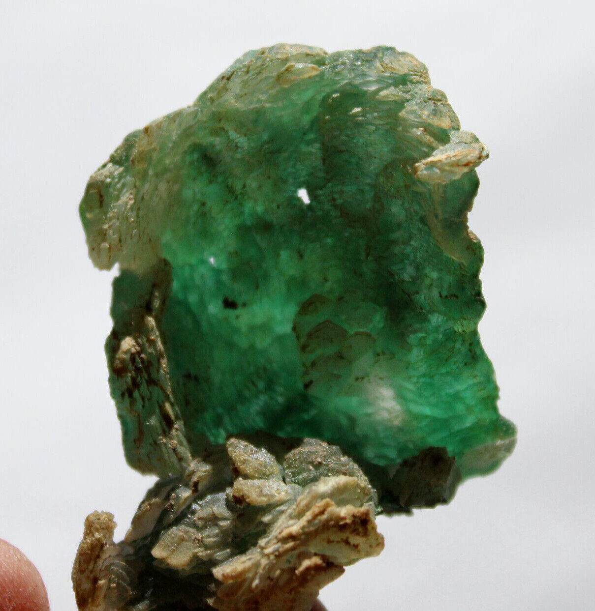 Rare Green Calcite From Kaokoveld, Namibia