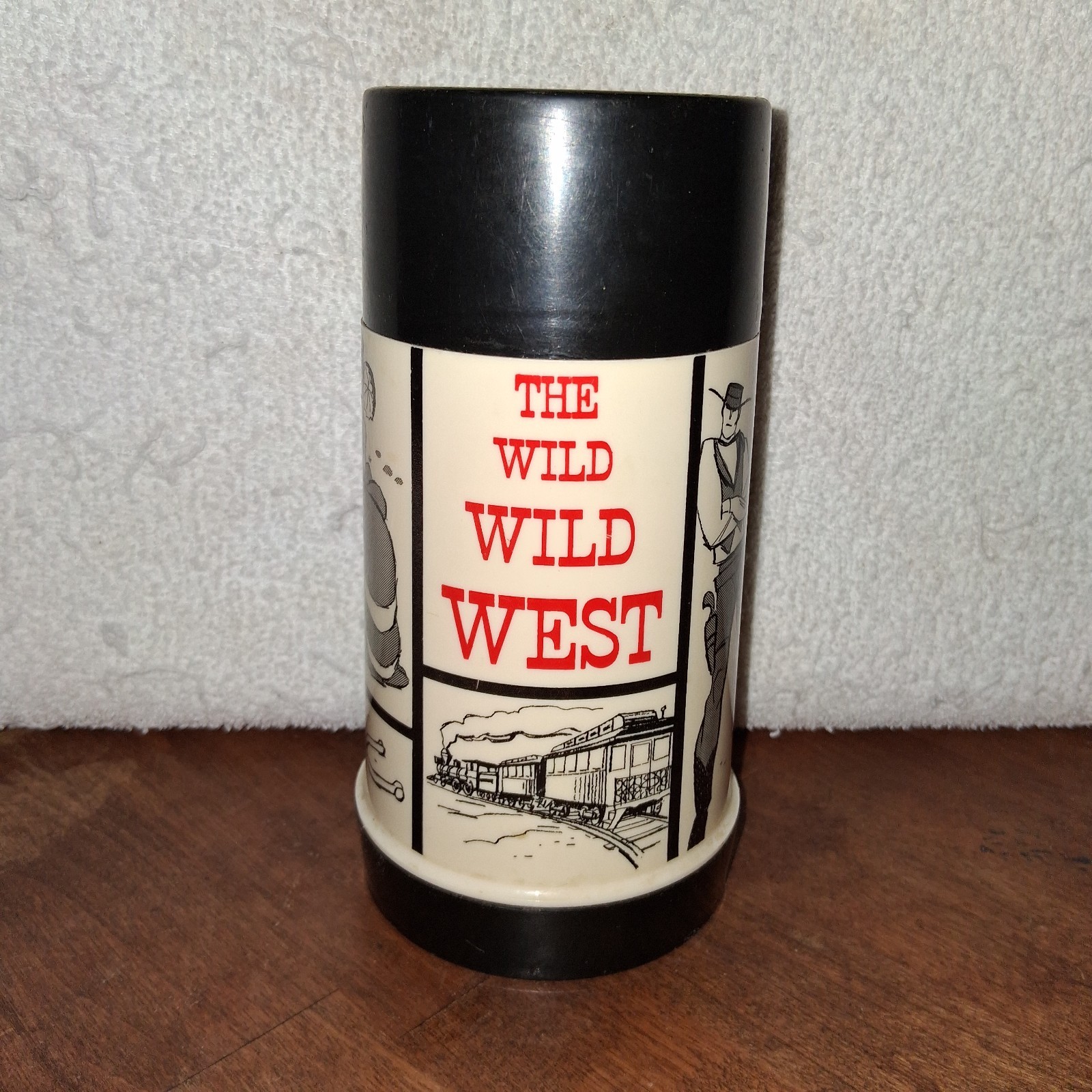 1969 THE WILD WILD WEST  Aladdin Thermos For Lunchbox Nice No Lunchbox 