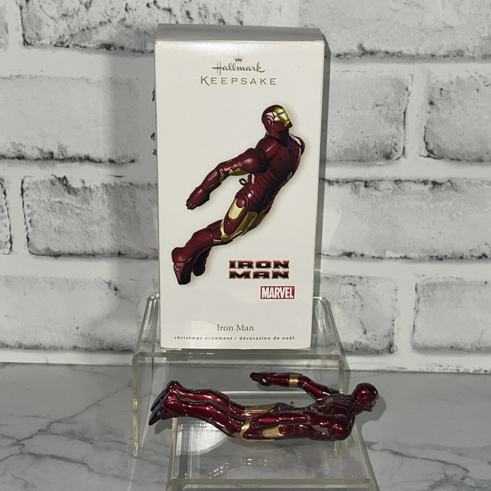 Hallmark Keepsake Marvel Iron Man Christmas Ornament 2008-- 718-198