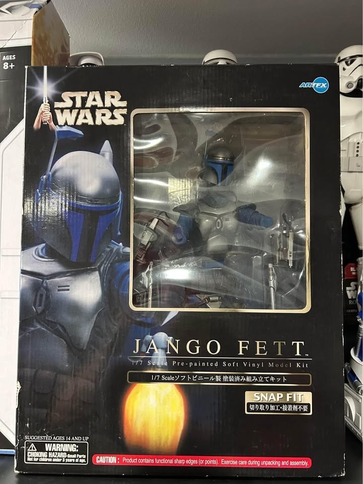Kotobukiya Star Wars Jango Fett ARTFX 1/7 Scale Figure New Unused Kotobukiya Star Wars Jango Fett ARTFX 1/7 Scale Figure New Unused