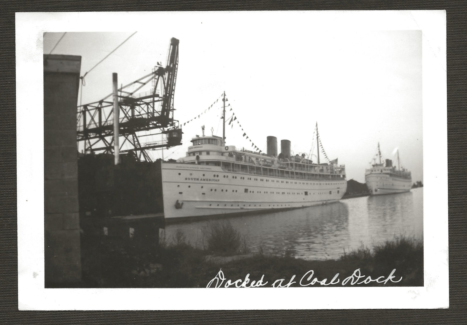 SS South American steamer ship, Marquette, Michigan snapshot photo #2