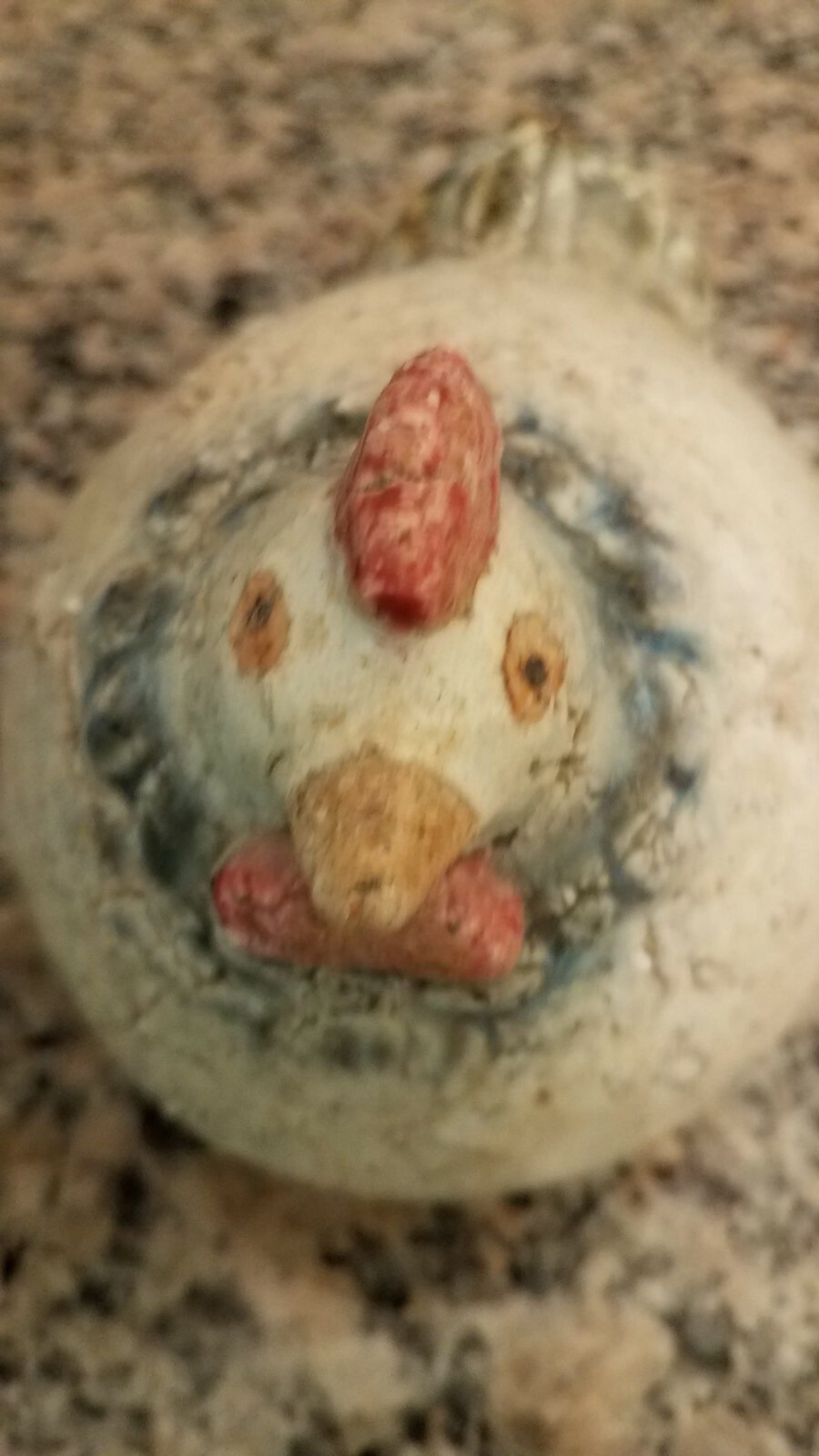 Ceramic Pottery Chicken Rooster Figurine 5
