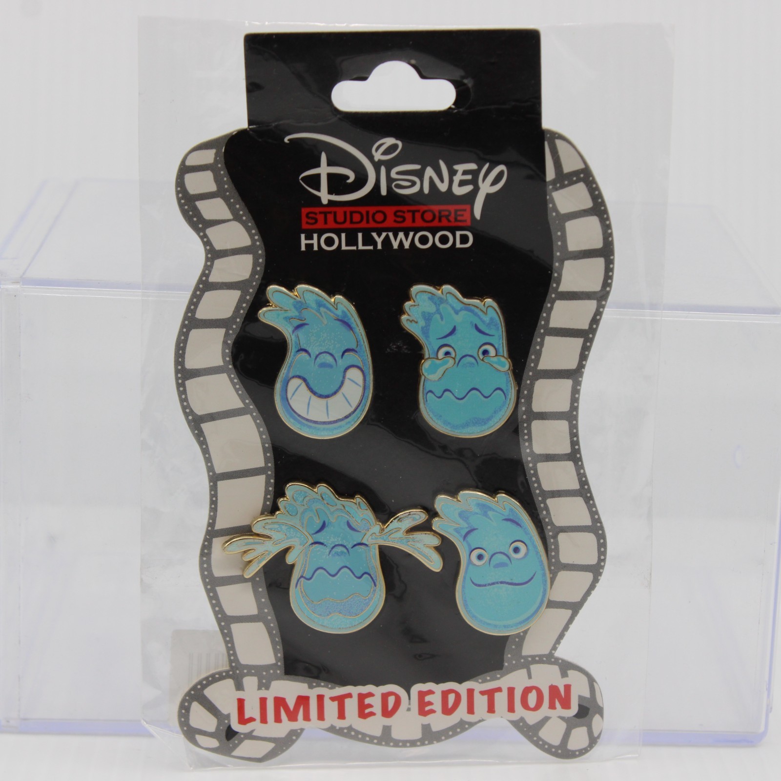 C4 Disney DSSH LE 400 Pin Set Emoji Expressions Faces Wade Water Elemental