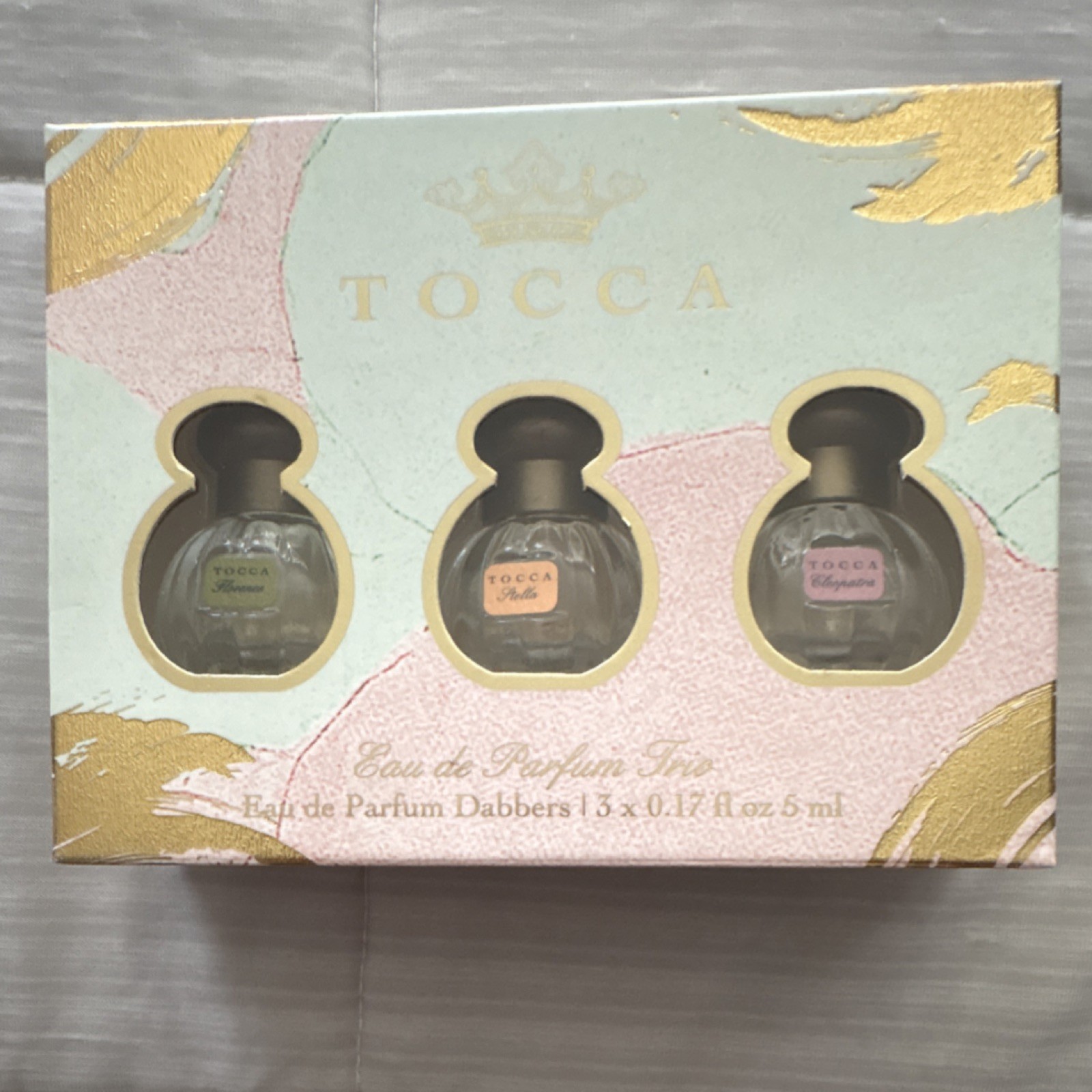 TOCCA Eau de Parfum Trio Dabbers Mini Set 3 x 0.17 fl oz (5 ml)