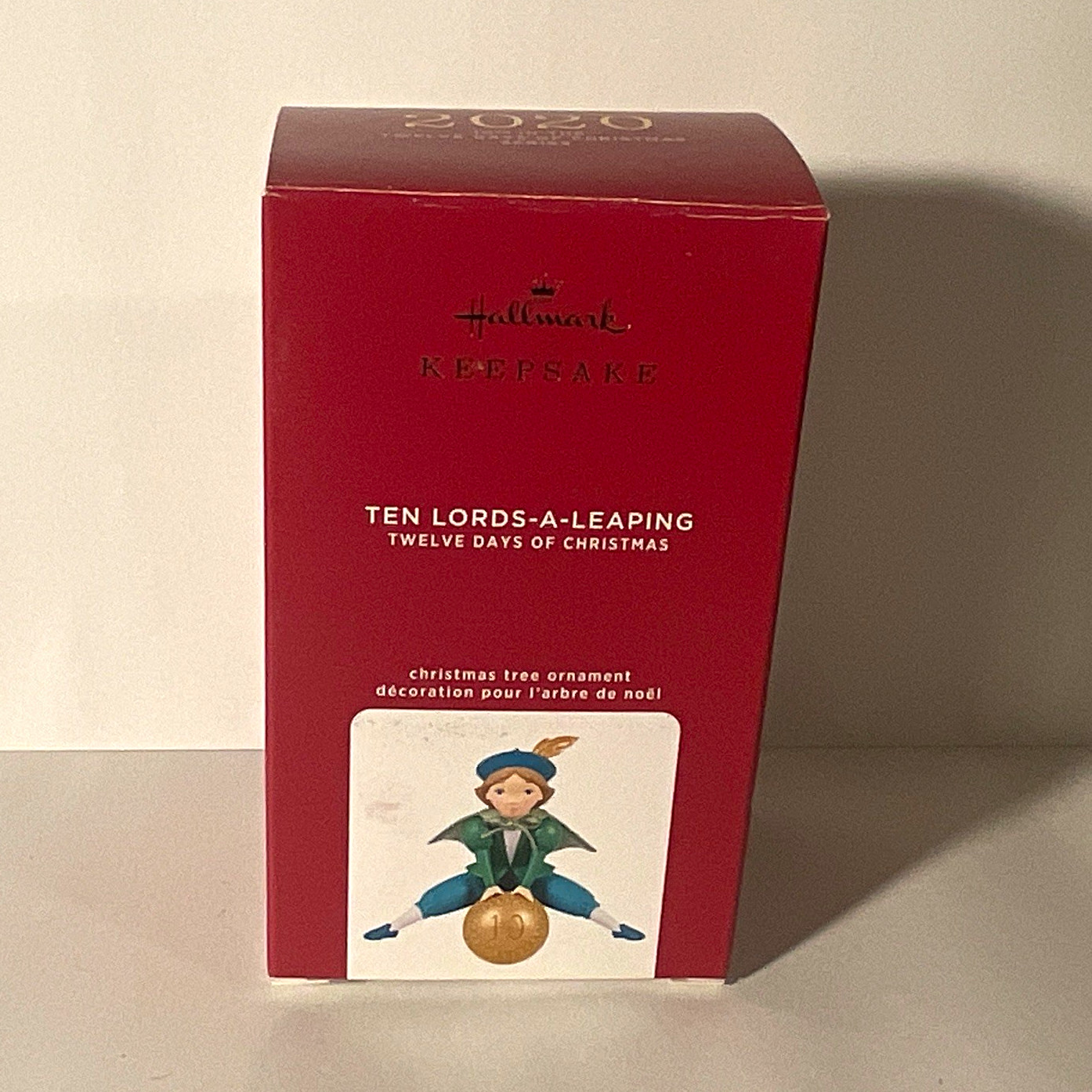 Hallmark Keepsake Twelve Days of Christmas Ten Lords-a-Leaping Ornament 2020