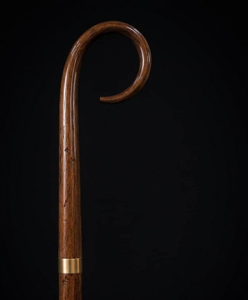 Wooden CROZIER Bishop Staff Crosier Quality Craftsmanship, 72