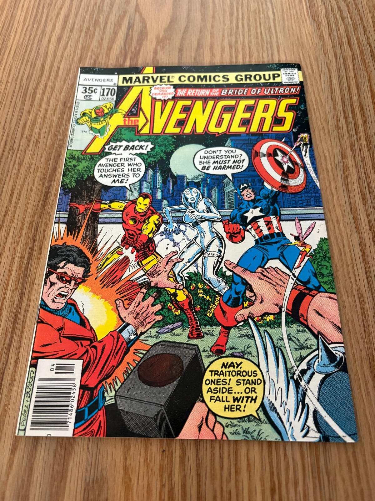 Avengers  170  NM+  9.6  High Grade  Iron Man  Captain America  Thor  Doomsday