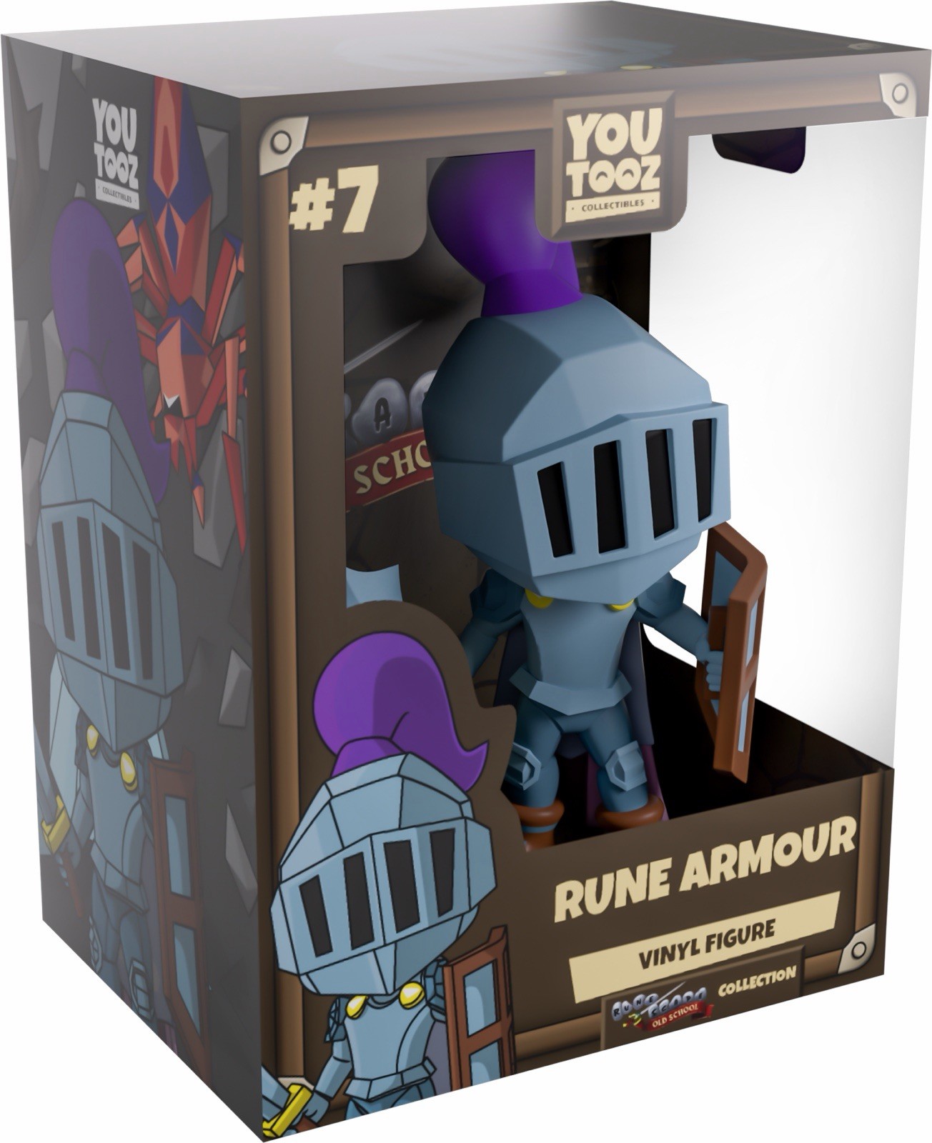 Youtooz Old School Runescape Collection Rune Armour Vinyl Figure #7