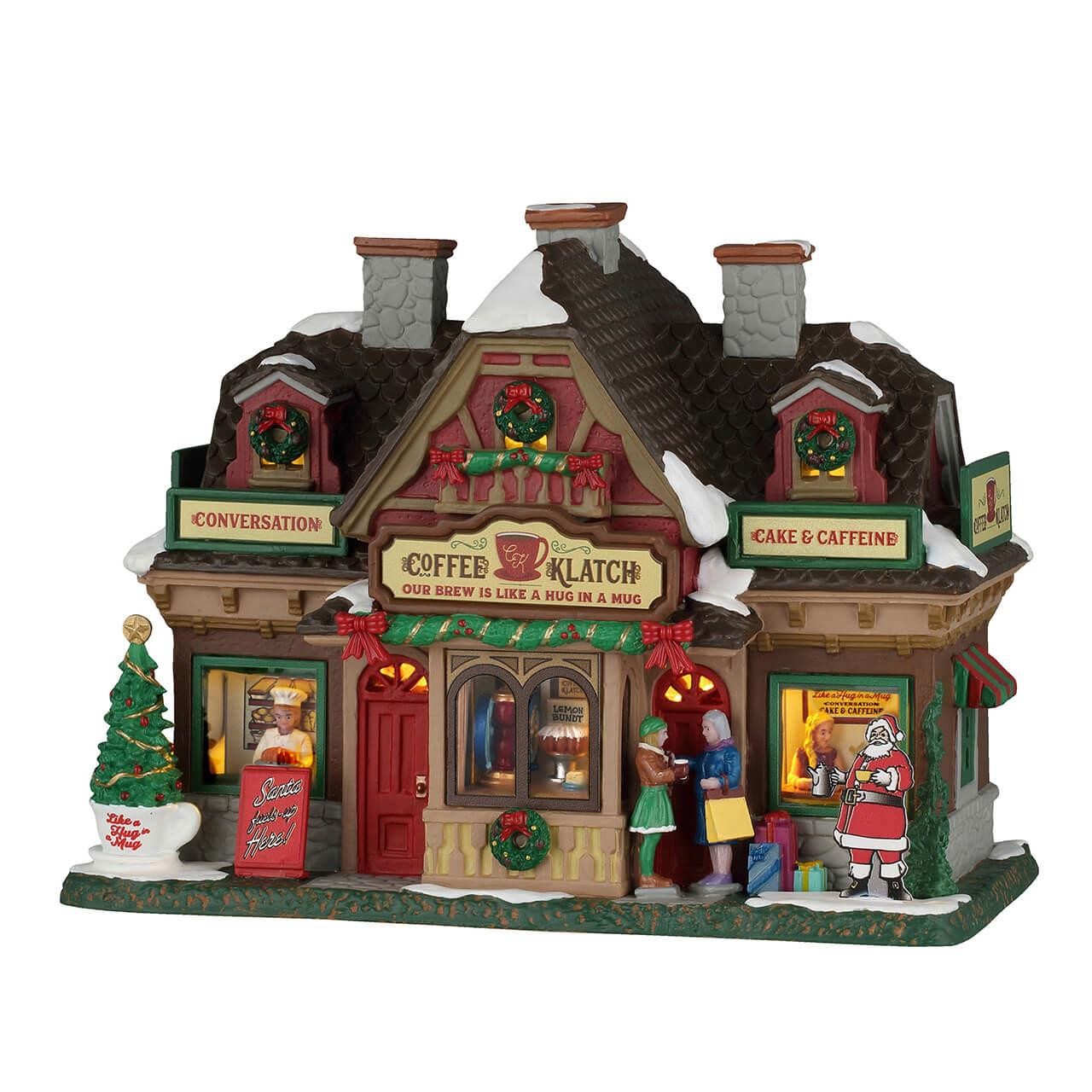 Lemax Caddington Village Coffee Klatch 65541 Lemax Caddington Village Coffee Klatch 65541
