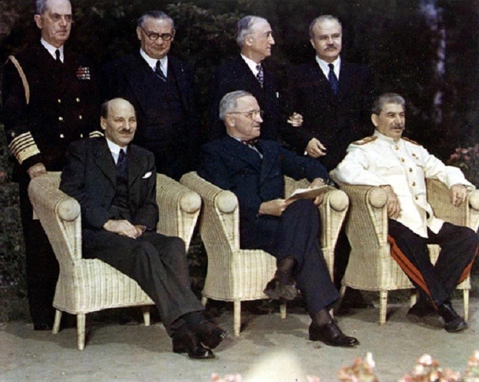 The Big Three Potsdam, Germany Allied Leaders 8