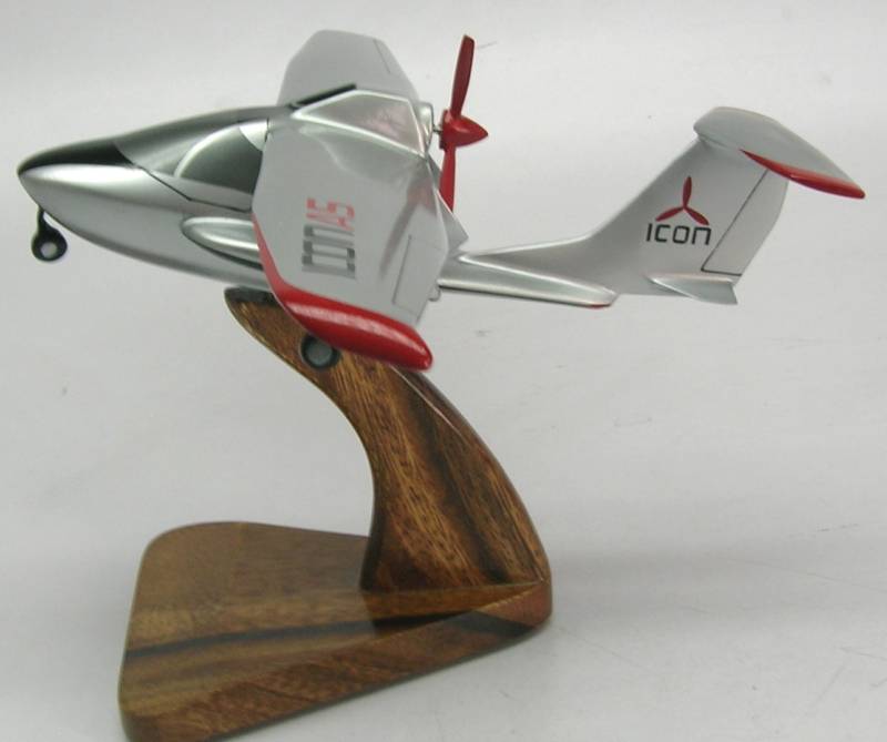 A-5 Icon Aircraft A5 Airplane Wood Model Replica Small 