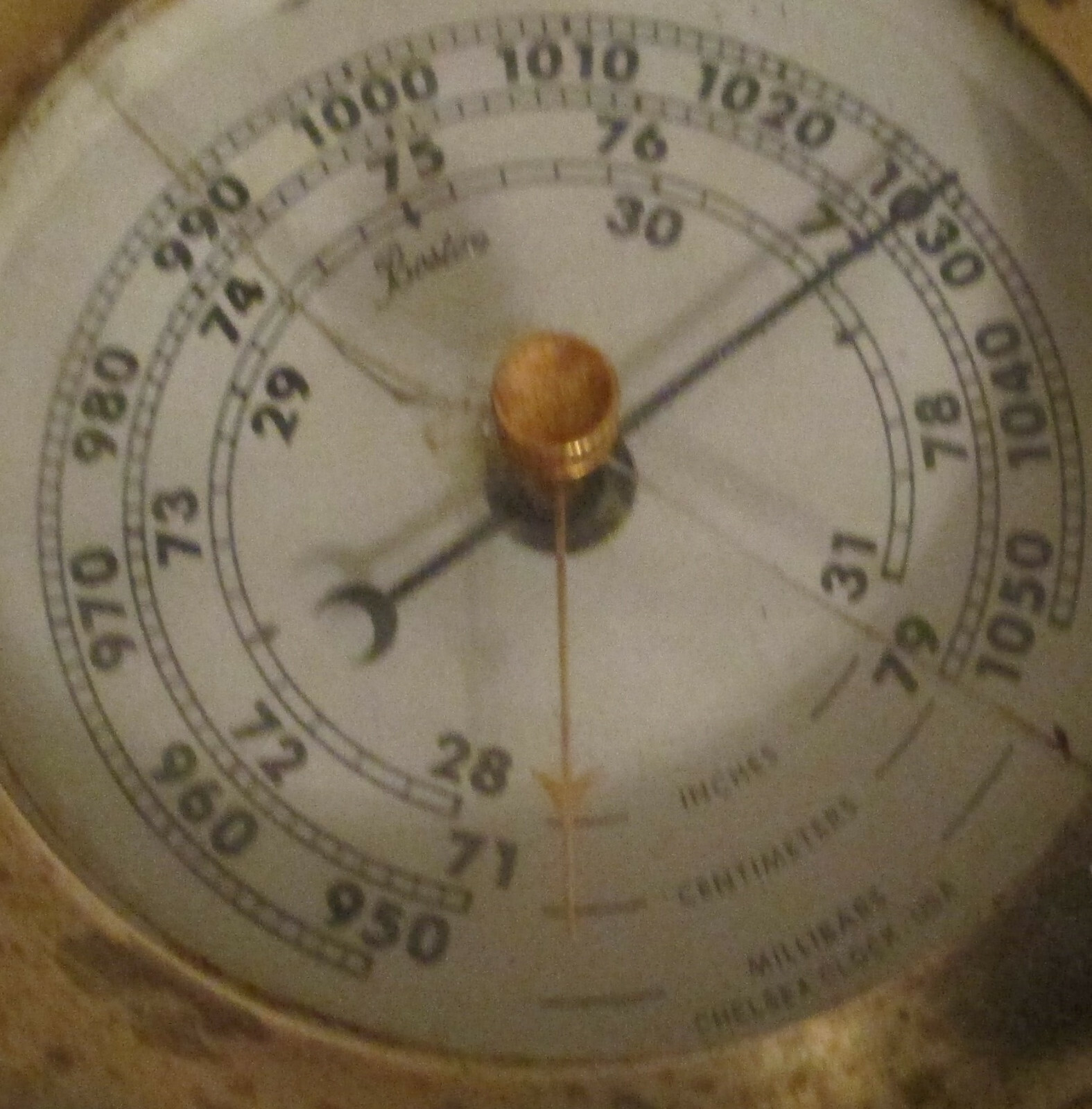 CHELSEA BOSTON ANEROID BAROMETER USA CHELSEA BOSTON ANEROID BAROMETER USA