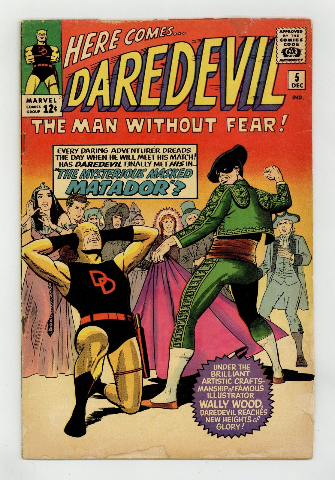 Daredevil #5 GD 2.0 1964
