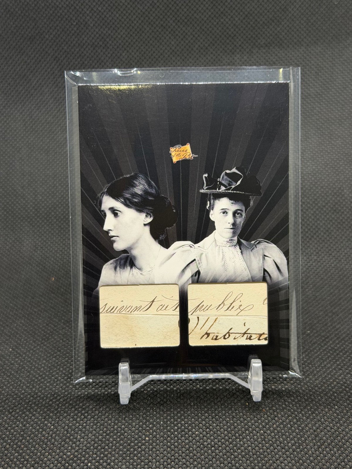 2025 Pieces of the Past Roaring 20s Virginia Wolf/Edith Wharton R-68 Dual Relic