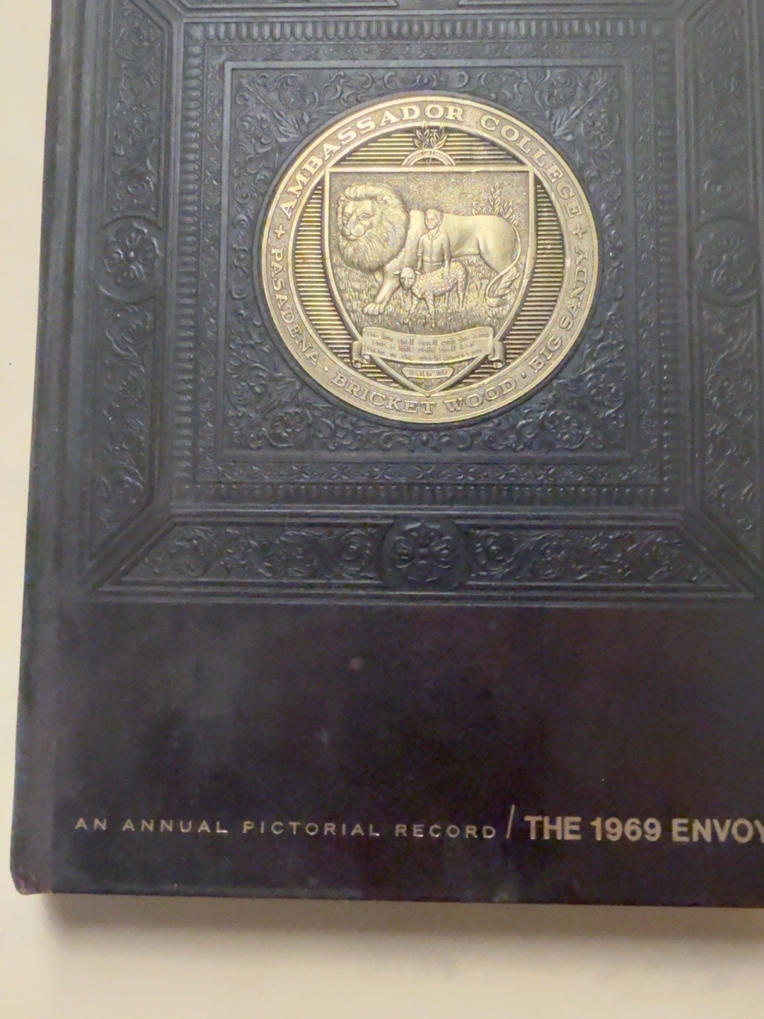 1969 Envoy Ambassador College Yearbook Armstrong Meredith Pasadena Big Sandy