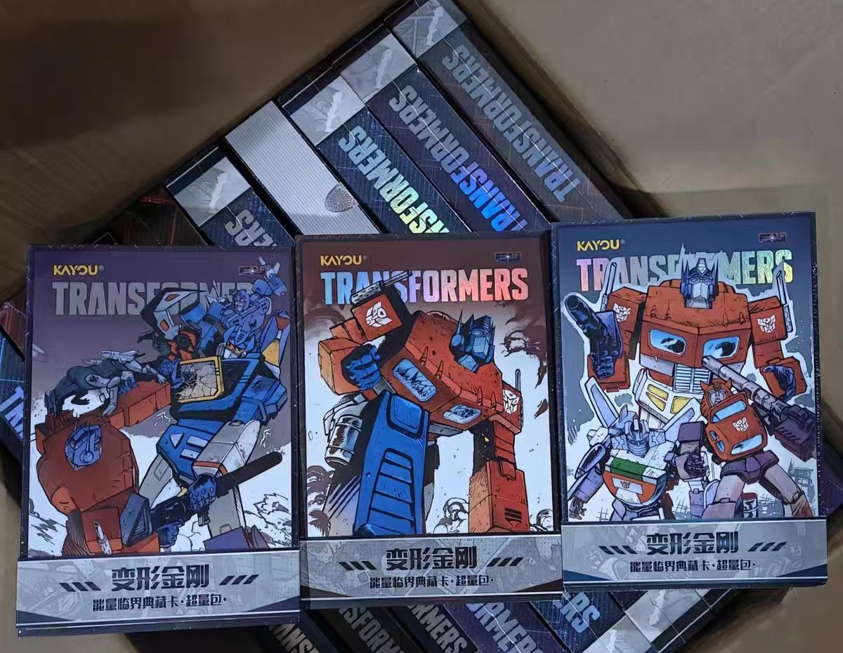 Kayou Transformers overload pack Collection Trading Card Sealed Box Random 1 Box Kayou Transformers overload pack Collection Trading Card Sealed Box Random 1 Box