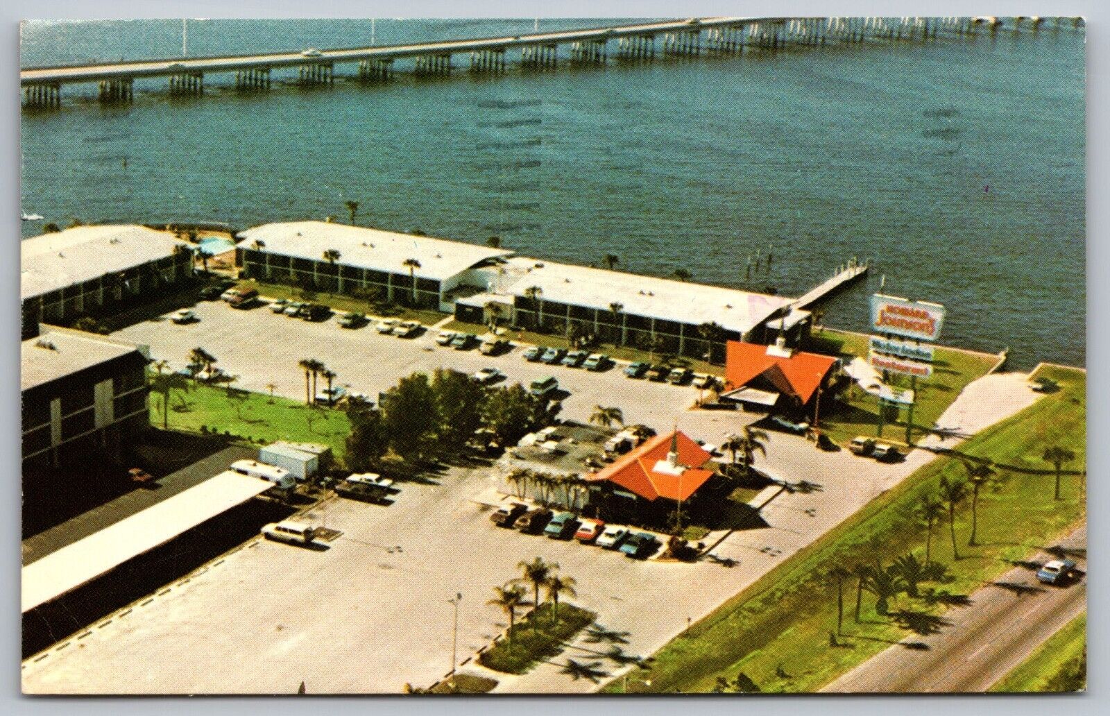 Howard Johnson's Motor Lodge-Punta Gorda Florida-Vintage Postcard c1978