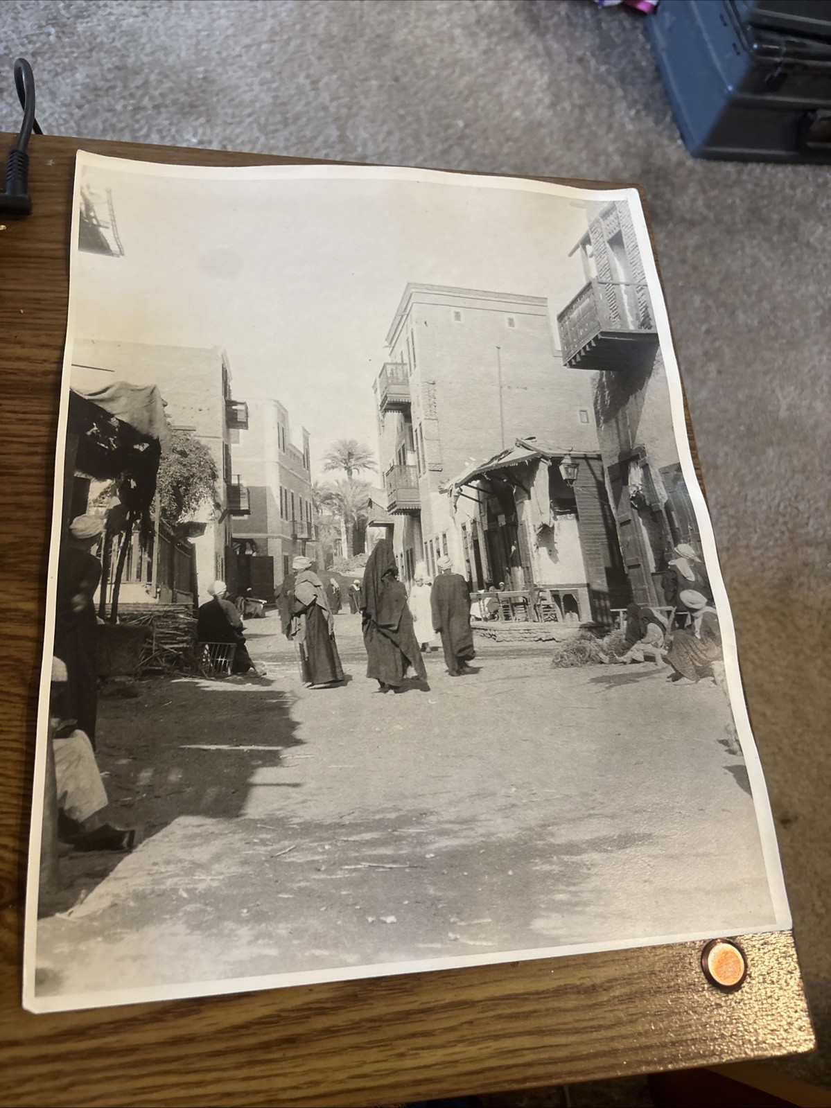 Antique Photo An Egyptian Village Near Luxor Egypt 14\ Antique Photo An Egyptian Village Near Luxor Egypt 14\
