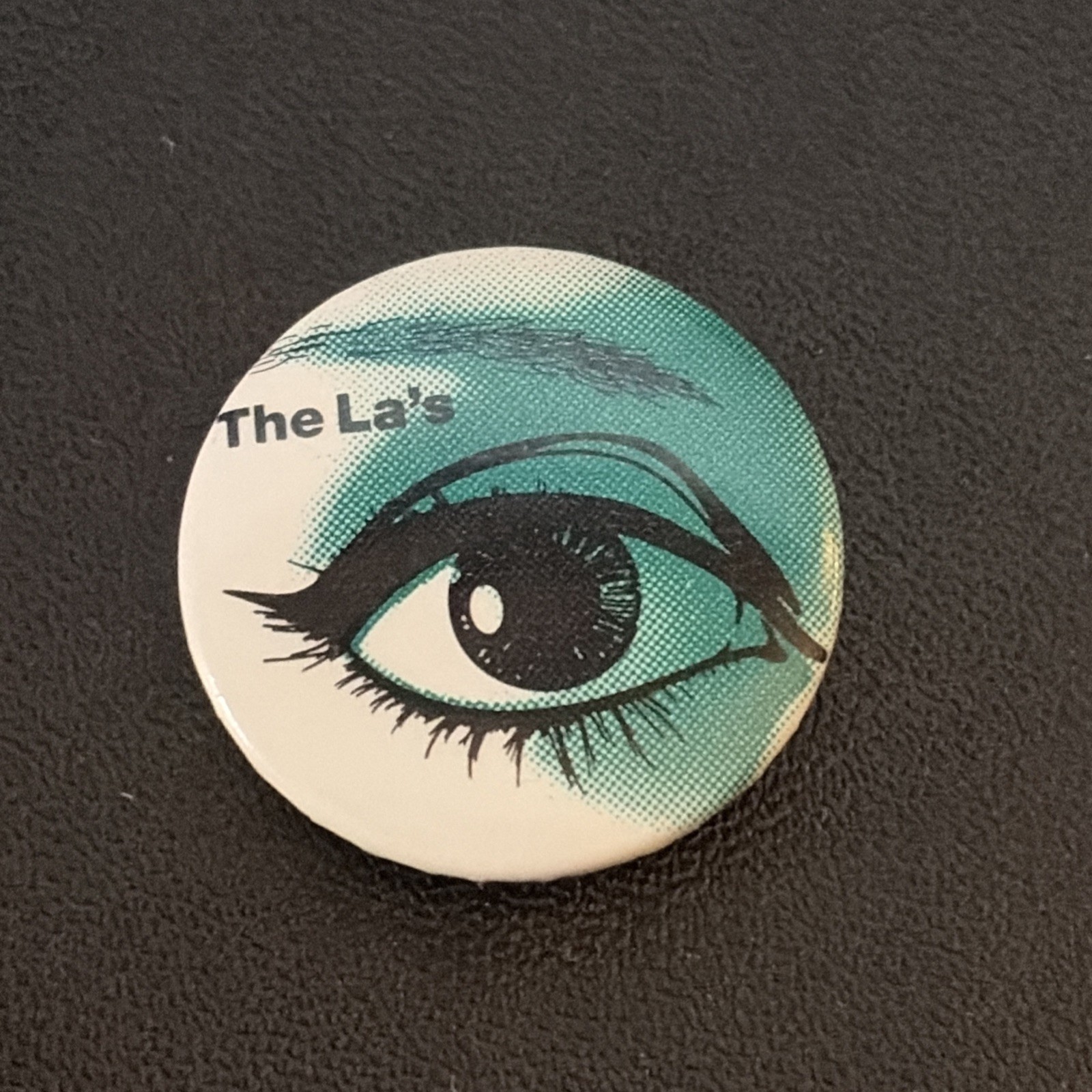 The La\'s British Indie Rock Band Eye Design Pinback Button 1\ The La\'s British Indie Rock Band Eye Design Pinback Button 1\