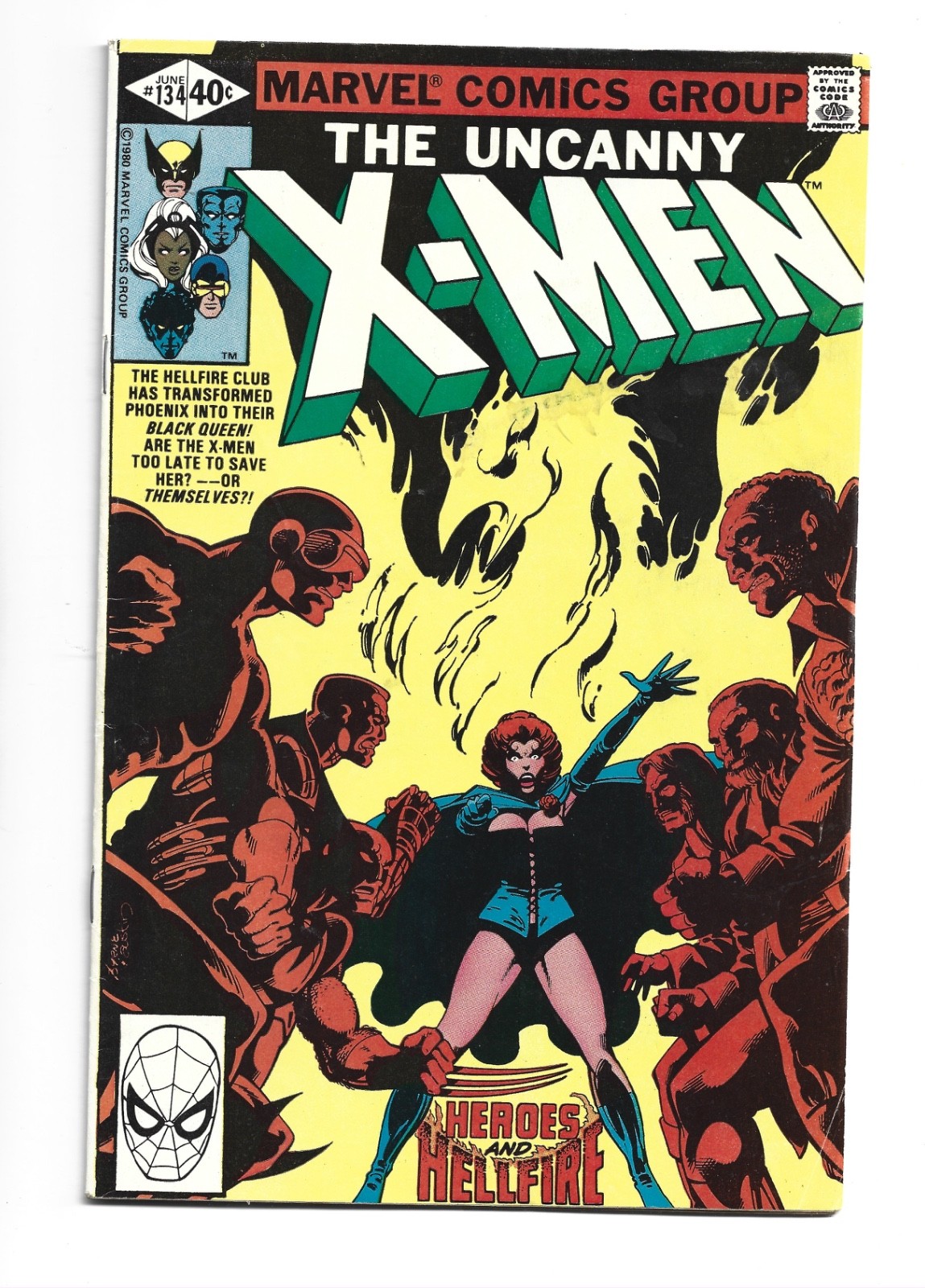 Uncanny X-Men #134, VG/FN 5.0, Dark Phoenix Saga, Wolverine, Cyclops, Colossus