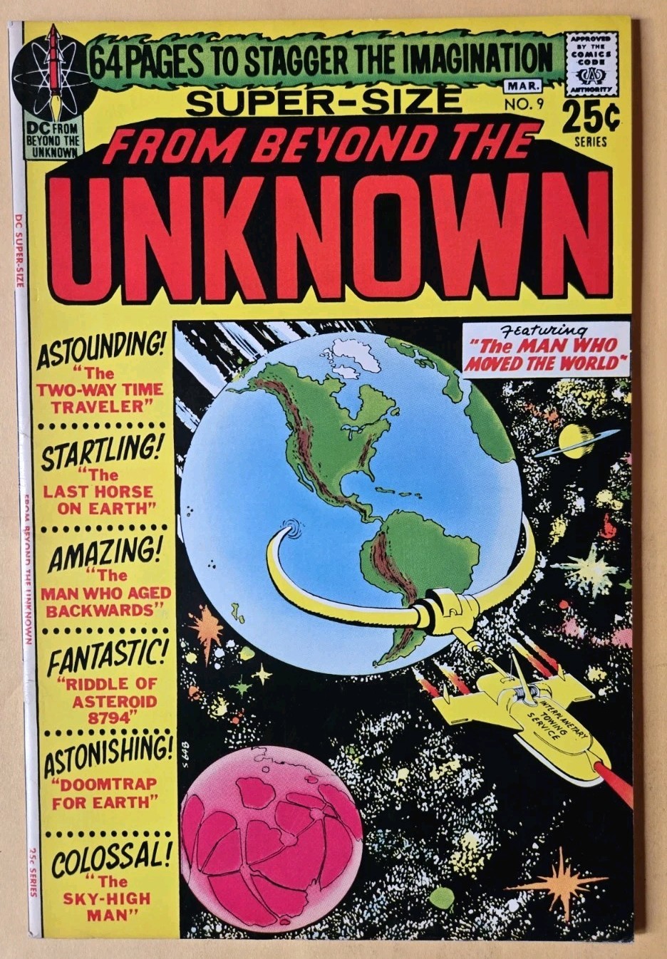 From Beyond the Unknown #9 F (6.0) DC Comics Feb-Mar 1971
