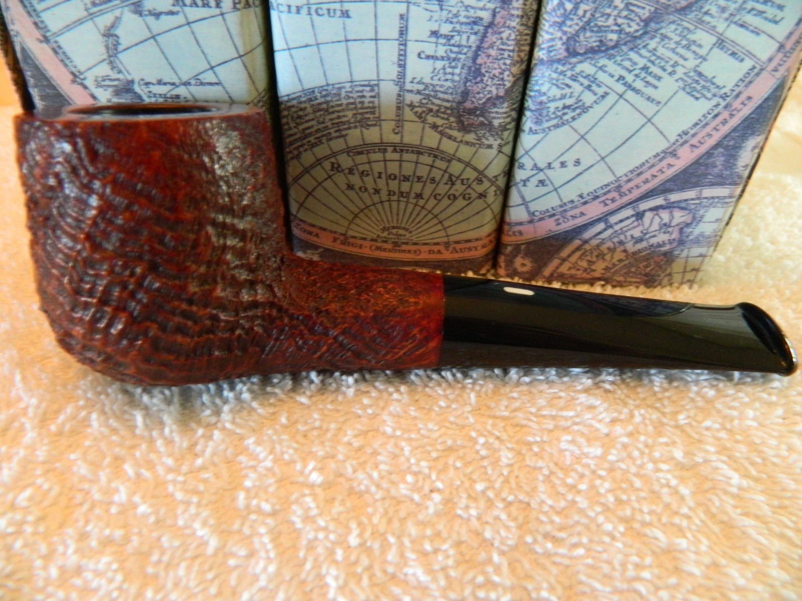 ESTATE PIPE CASTELLO OLD ANTIQUARI, KINO, G, 845, POT SHAPE, USED ESTATE PIPE CASTELLO OLD ANTIQUARI, KINO, G, 845, POT SHAPE, USED