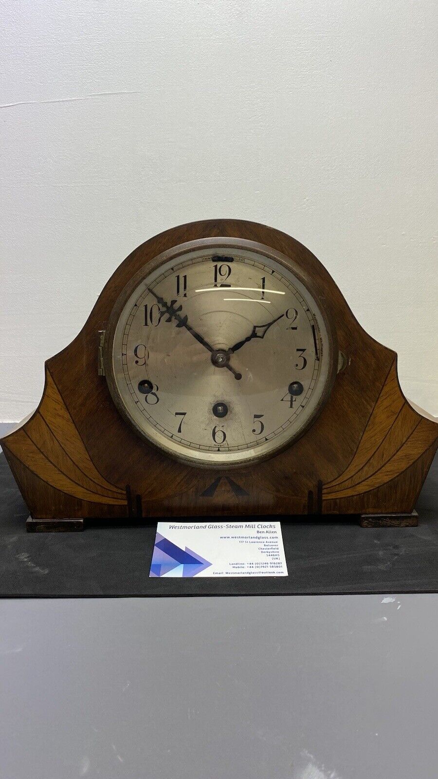 vintage mantle clock Whittington/Westminster Chime