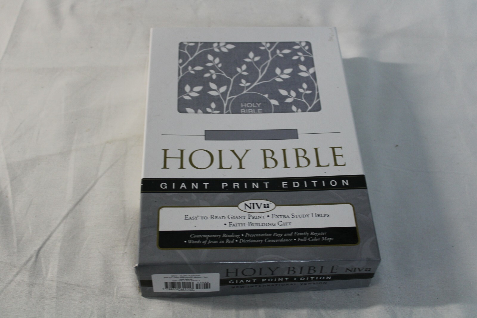 NIV Giant Print Edition Holy Bible in Box NOS