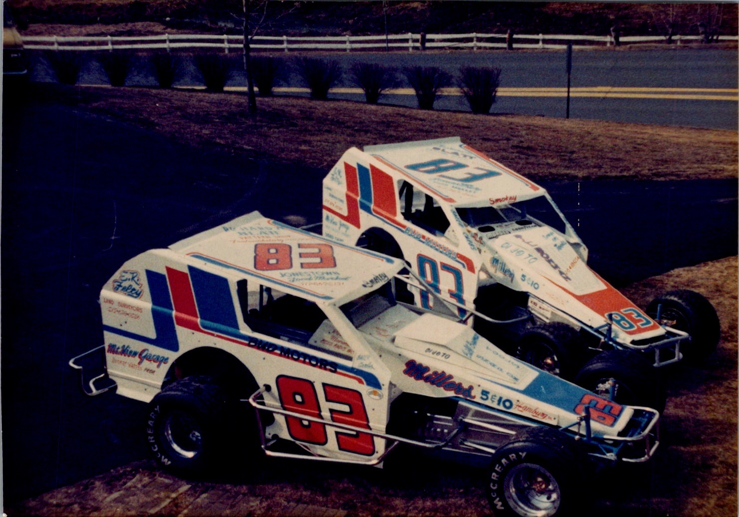 1980s Dirt Modified Race Cars #83 Richard Blair Blatt Hamburg PA Photograph