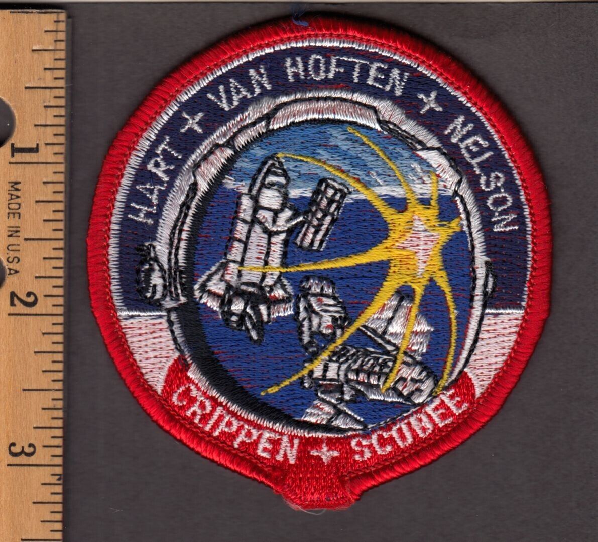 1984 Shuttle Challenger STS-41-C (STS-13) embroidered 3\