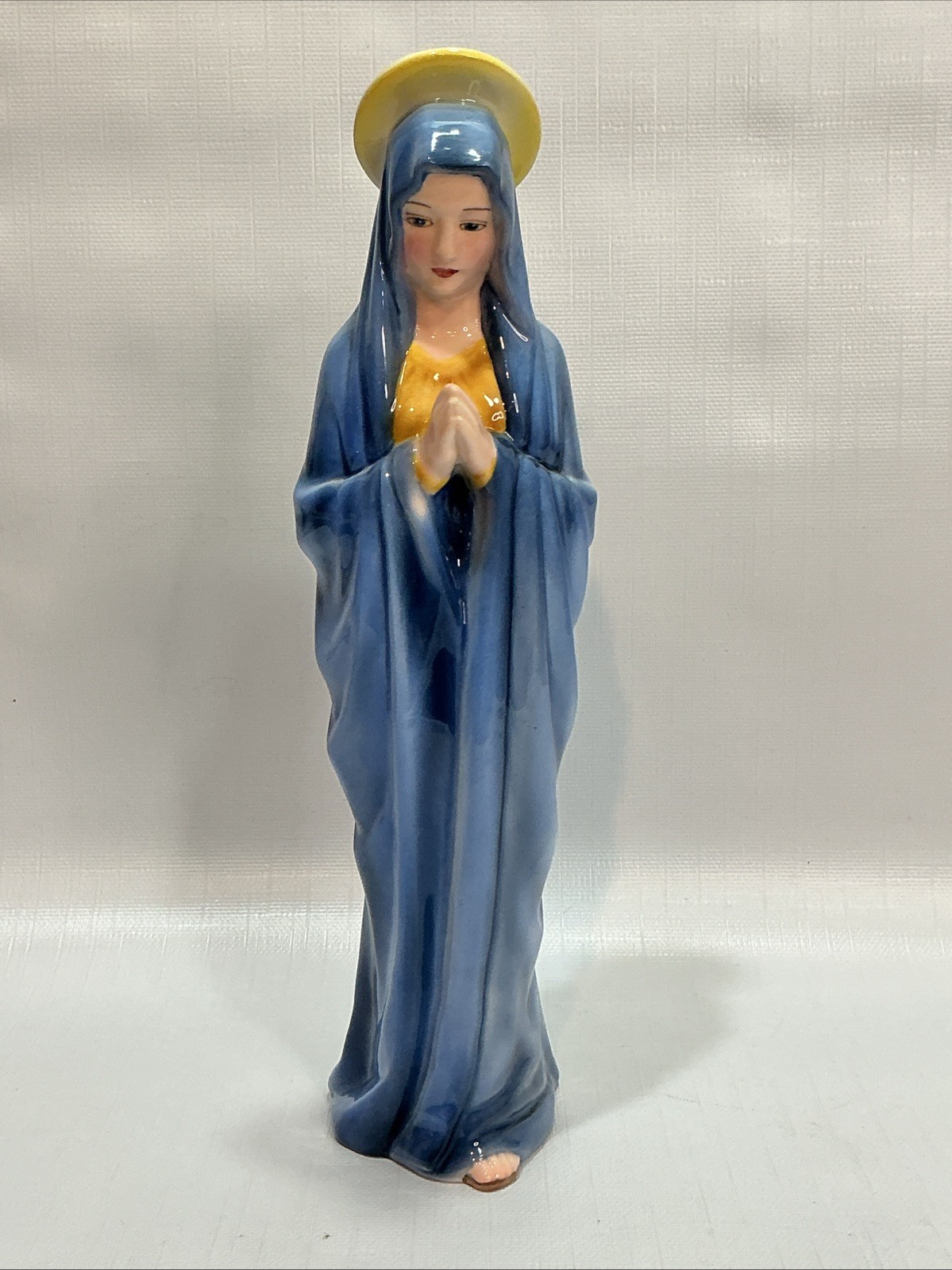 Vintage 40s -60s Keramos Stephan Bodany Madonna Ceramic Figurine 9