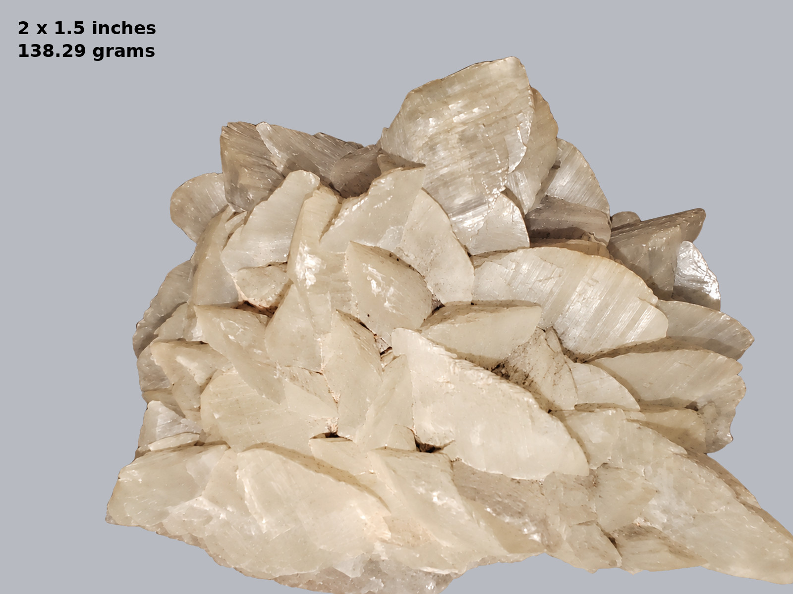 CALCITE, Hartenstein District Erzgebirge, Saxony Germany,  Ex H. Deisinger